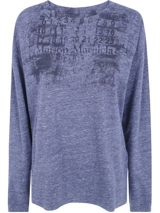 Maison Margiela T-Shirt Long Sleeve Numbers