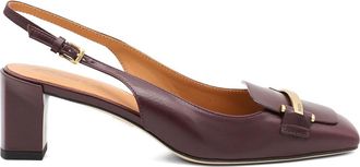 Tod's Leather Slingback Pumps