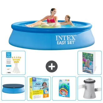 Intex Piscina Easy Set Redonda - 244x61 Cm - 7-piezas S57
