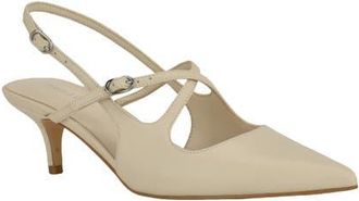 Calvin Klein Vierra 2 Slingback Pump in Ivory at Nordstrom, Size 9.5