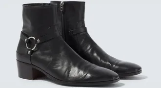 Tom Ford Clint leather ankle boots