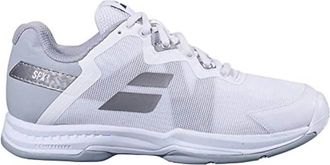 Babolat Womens Sfx3 All Court Shoes In White /silver