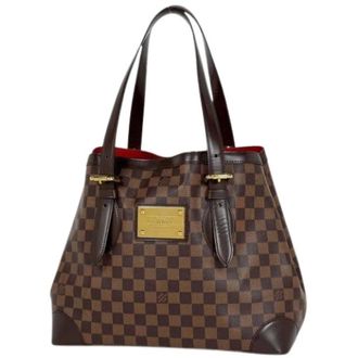 Louis Vuitton Pre-owned Tote Bags, female, Brown, Size: ONE SIZE Pre-owned N51204 Tote Bag