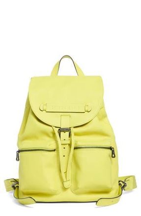 Longchamp 3D Medium Leather Backpack in Neon at Nordstrom Rack