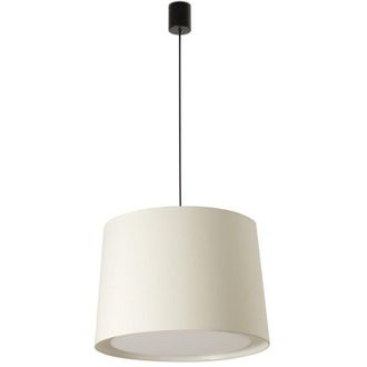 Faro Barcelona Samba Lámpara colgante simple negra/blanca 64315-54