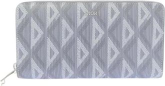 Dior Pre-owned Portafoglio Lungo Vintage (Bi-fold) - - Pre-owned - Uomo - Grigio - ONE SIZE