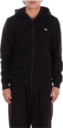 Dickies Zip-Through Hoodie - Heren - Vesten met rits - Zwart - L - Katoen - Hoodies & sweatvesten