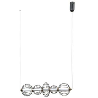 OEM L&aacute;mpara Colgante Led 18w Rabel Pnd3442215bk Italux