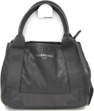Balenciaga Pre-owned Leather balenciaga-bags - Dames - Vintage Handtas - Zwart - ONE Size - Leer - Vintage