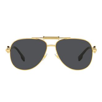 Versace Sunglasses Ve2236 100287 Gold/Dark Gray Unisex