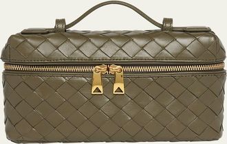 Bottega Veneta Bang Bang Vanity Intrecciato Leather Crossbody Bag