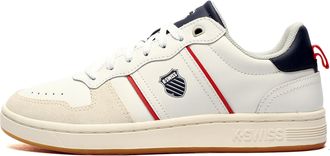 K-Swiss K-Swiss Lozan Match Leather Mens Trainers - White - Size UK 10