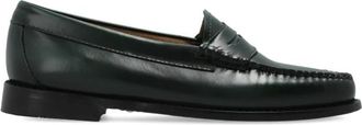 G.H. Bass & Co. Weejuns Penny Loafers - Dames - Loafers - Groen - 38 1/2 EU - Leer - Schoenen