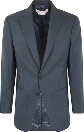Marni Blazers - Heren - Blazers - Groen - L - Jassen