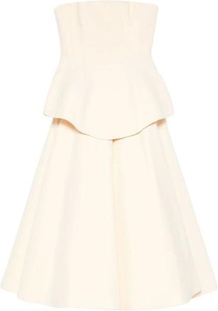 Solace London Midi Dresses, female, White, Size: S Solace London Dresses