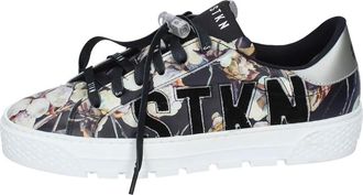 Stokton Sneakers, female, Black, Size: 7 US Leather Womens Sneakers