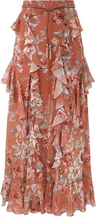 Zimmermann Awakened Ruffle Skirt