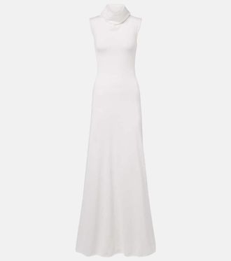 Tom Ford Knitted wool maxi dress