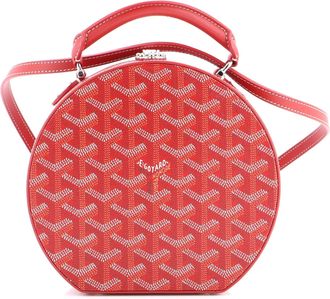 Goyard Alto Hatbox Bag Coated Canvas
