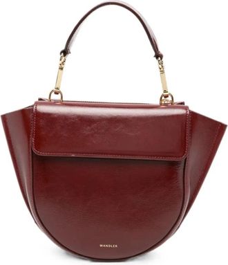 Wandler Hortensia Bag Mini - Dames - Handtassen - Bruin - ONE Size - Leer - Tassen