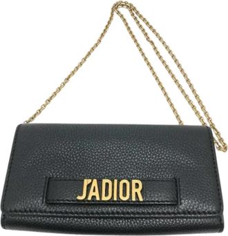 Dior Pre-owned Leather dior-bags - Dames - Vintage Schoudertas - Zwart - ONE Size - Leer - Vintage