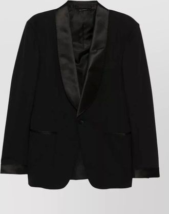Tom Ford shelton evening suit satin lapel tailoring