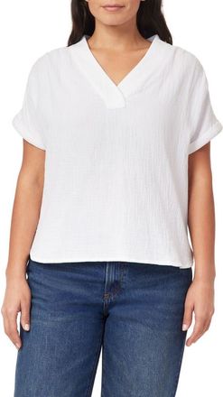 C&C California Carmel Gauze Top in Sugar Swizzle at Nordstrom Rack, Size X-Large