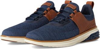 Cole Haan Grand Hurrion Sneakers Mens Lace-up Boots Navy/British Tan/Ivory : 11.5 D - Medium