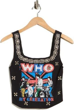 Alice & Olivia Breslin The Who Band Corset Tank at Nordstrom Rack, Size 4