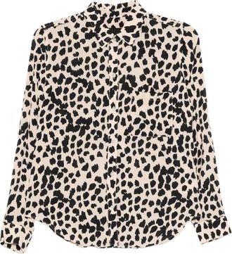 Rails all-over leopard print shirt - Neutrals