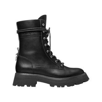 Michael Kors Botines de piel con suela track Caleb - Shoes - Mujer - Negro - 38 1/2 EU