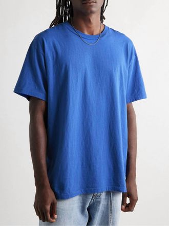 John Elliott + Co University Tee In Blue