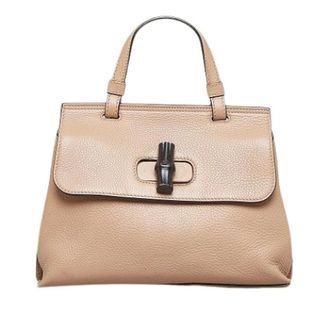 Gucci Pre-owned Handbags, female, Brown, Size: ONE SIZE Pre-owned The Daily Satchel