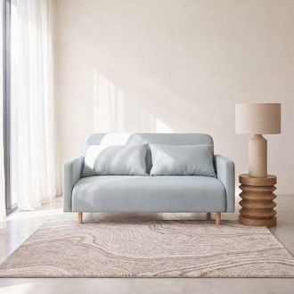Maisons du monde Sof&aacute; cama de 2/3 plazas verde agua