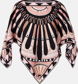 Pucci Soleil silk twill blouse