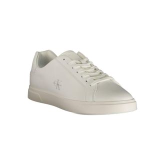 Calvin Klein Lace-Up Sneaker - White