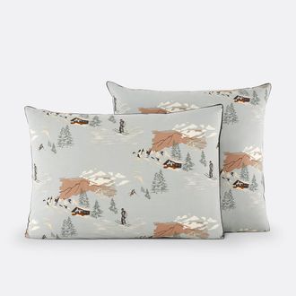 La Redoute Interieurs Kussensloop in perkalkatoen, Orvaz