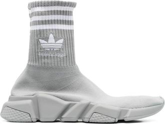 Balenciaga Speed 2.0 Lt Sock Sneakers - Dames - Sneakers - Grijs - 39 EU - Nylon - Schoenen