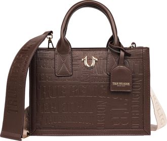 True Religion Mega Logo Modern Tote