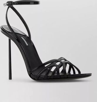 Le Silla bella glossy open toe strappy sandals