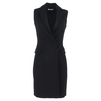 Altuzarra Blazer Mini Dress in Black Polyester