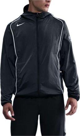 Nike Total 90 Repel Soccer Full-Zip Jacket Black LT Smoke Grey Sail HV6406-010