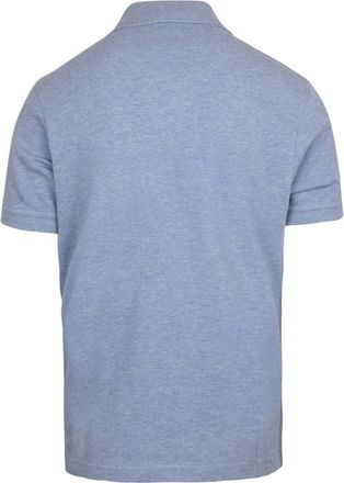 Barbour Mens Polo Shirt Piqu&eacute; Blue Cotton T-shirts And Polos