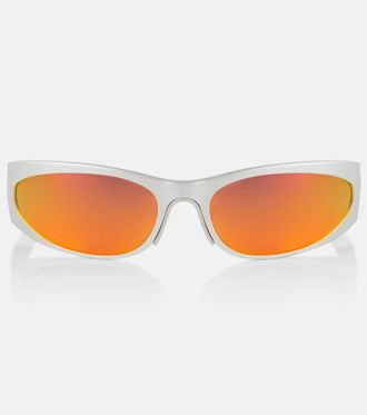 Balenciaga Reverse Xpander oval sunglasses