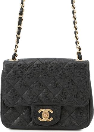 Chanel Grained Calfskin Shoulder Bag (Pre-Owned)
