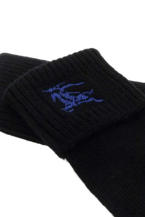Burberry Cashmere Nylon Gloves - Black