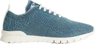 Kiton Cotton Fit Sneakers - Dames - Sneakers - Blauw - 39 EU - Katoen - Schoenen