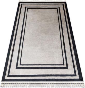 RugsX Alfombra Amour 53104a Beige - Marco, Moderno, Elegante Beige 98x200 Cm