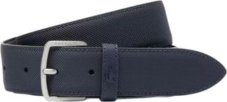 Lacoste Cintura Petit Piqu&eacute; - - Accessories - Uomo - Blu - 105 CM