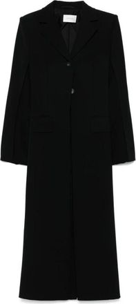 Sportmax Aramisi Overcoat - Dames - Mantel - Zwart - 3XS - Jassen